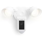 Ring Floodlight Cam Wired Plus (newest model), Outdoor home or business security with motion-activat