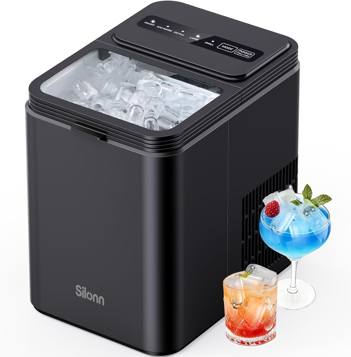 Silonn Countertop Ice Maker Review: Best Budget Ice Under $60?