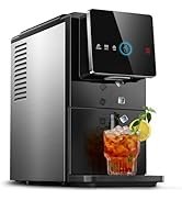 Silonn Nugget Ice Maker Countertop, Auto Drop Ice, Self Cleaning Ice Machine, 33 lbs/24H Soft Che...