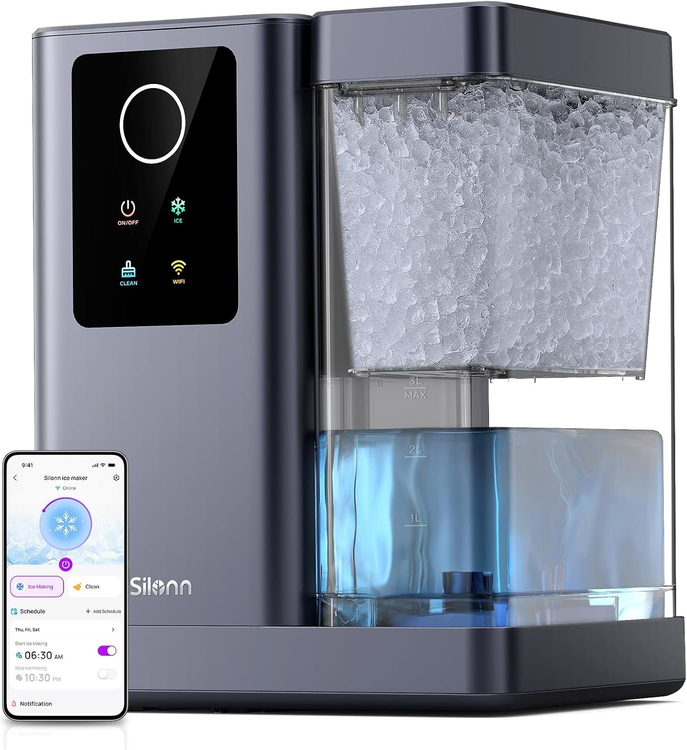 Silonn Smart Nugget Ice Maker Review: Sonic-Style Ice at Home?