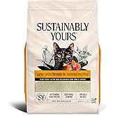 Sustainably Yours Natural Cat Litter, Large-Grain Formula, Low Tracking, Exceptional Clumping & Odor