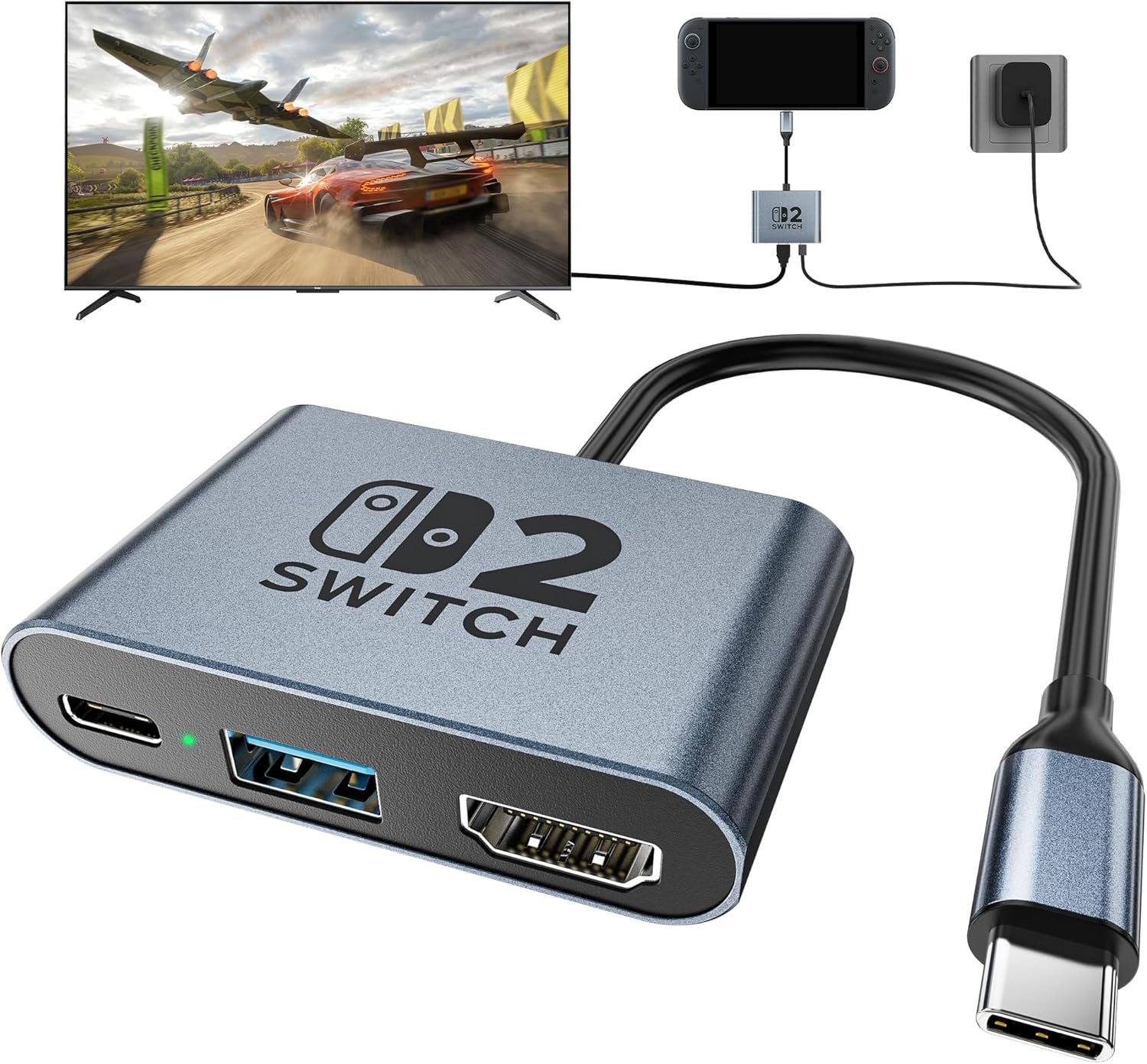 Switch 2 Portable 4K Dock Review: Best $25 Third-Party Option?