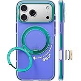 TORRAS O3 Hue for iPhone 17 Pro Case,4X Military-Grade Air Drop Protection with Shockproof Airbag Bu