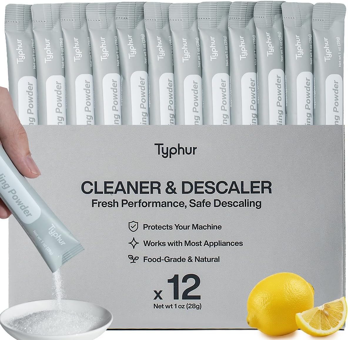 Typhur Ice Maker Descaler Review: Worth $22 for 12 Packs?