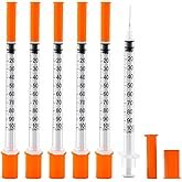 U-100 1cc 31 Gauge 5/16 Inch Syringe, Individually Packed 20 PACK