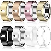 Vigamen 8 Pack Cover Compatible with Oura Ring Gen 4/Oura Ring Gen 3 Horizon/Heritage,Charging Derec