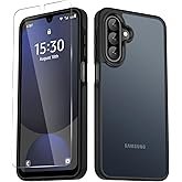YENAPOON for Samsung Galaxy A17 5G Case, Matte Phone Case with 1 Screen Protector, Frosted Transluce
