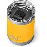 YETI Rambler 10 oz Lowball, Vacuum Insulated, Stainless Steel with MagSlider Lid