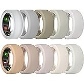 sylacor 10 Pack Ring Cover Compatible with Oura Ring Gen 4/Ceramic, Oura Ring Gen 3, Anti-Scratch El