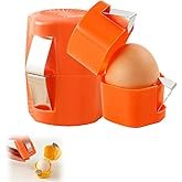 2 Pcs Egg Shell Opener, 2026 New Egg Cracker Cutter Tool for Hard Boiled Egg, Handheld Egg Separator