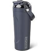 BrüMate MultiShaker Blender Shaker Bottle | 100% Leakproof Insulated Stainless Steel | Pre Workout a