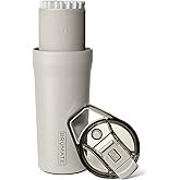 BrüMate Pour Over 20oz Insulated Coffee Mug | 2-in-1 Travel Coffee Maker with 100% Leakproof Lid | I