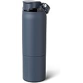 BrüMate Rise 25oz Water Bottle With 100% Leakproof Covered Silicone Straw | Insulated Stainless Stee