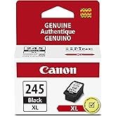 Canon PG-245 XL Genuine Black Ink Cartridge, Compatible with iP2820, MG2420/2924/2920/3020/2522/2525