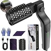 Electric Grill Brush, Rechargeable Grill Cleaner for Outdoor Grill with 3-Speed Power Motor & Stainl