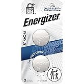 Energizer 2025 Batteries (2 Pack), 3V Lithium Coin Batteries With 3-in-1 Child Shield
