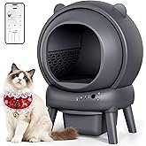 Vivirata Automatic Litter Box, Self Cleaning Litter Box with App Control, Large Capacity for Multipl