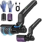 Electric Grill Brush Rechargeable, 3 Powerful Speed BBQ Grill Brush for Outdoor Grill, 180° Adjustab