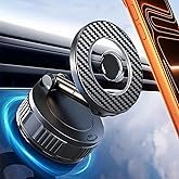 RainChic Car Phone Holder Mount, Magnetic Car Phone Mount Strong Suction for Dashboard & Windshield,