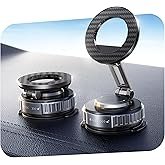 snanlen 2026 Upgraded Car Phone Holder for Magsafe [108LBS Strongest Suction] 360° Adjustable Vacuum